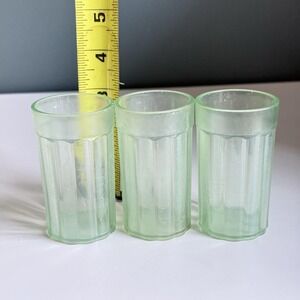 3‎ Fisher Price Fun W/ Food Drinking Glass Cup Water Clear Beverage Pretend T73